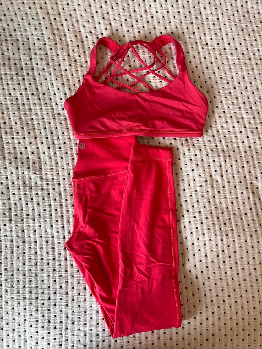 lululemon Bright Pink set